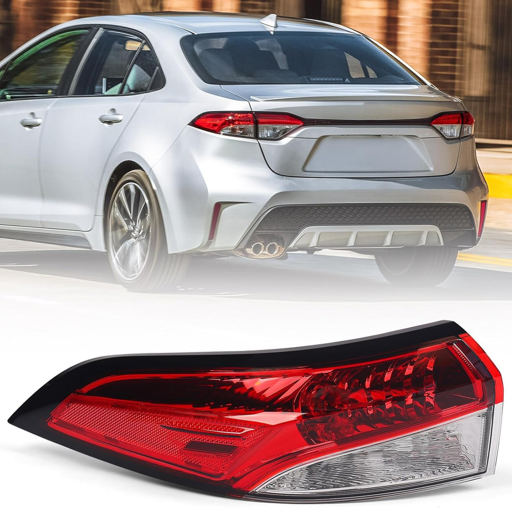 Outer Tail Light Assembly for Toyota Corolla 2020-2025 Tail Lamp Replacement 815