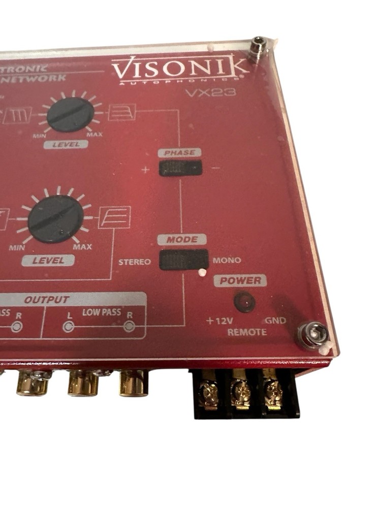 2-Way Electronic Crossover Network Visonik Autophonics VX23