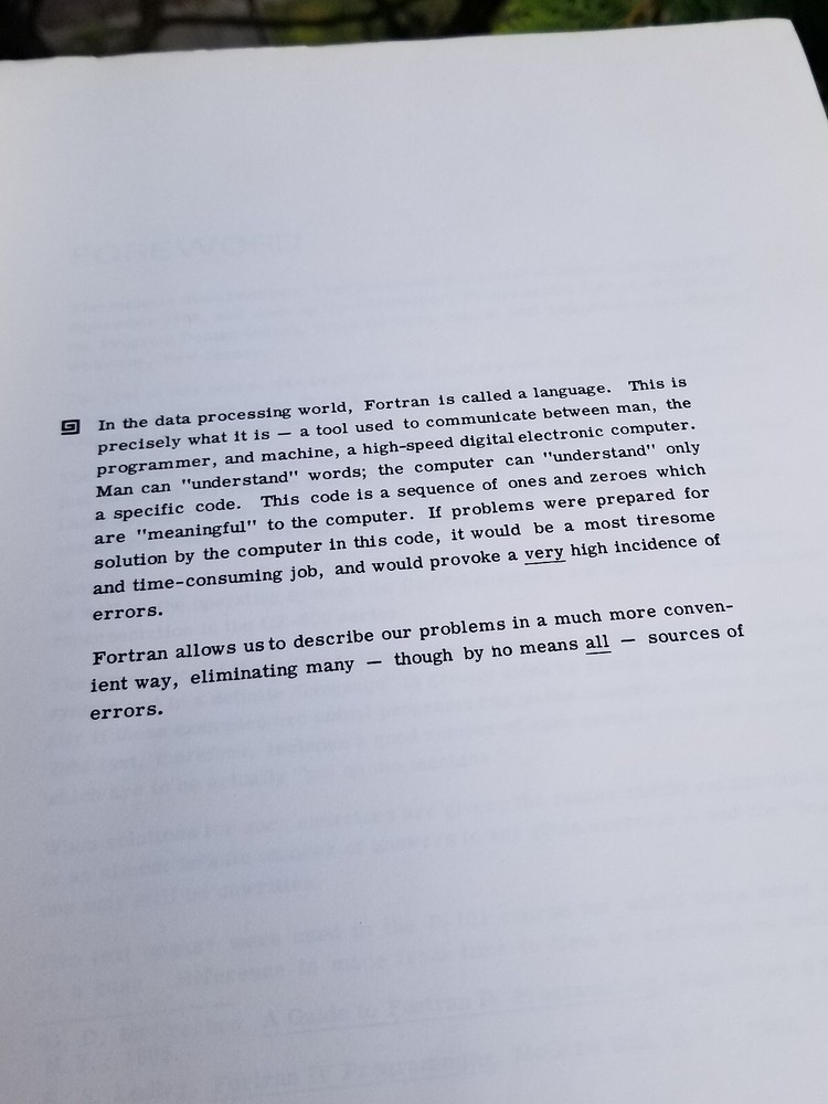 VINTAGE ELECTRONICS BOOK 1966 FORTRAN IV MULTI PROGRAM SYSTEMS GE-600 COMPUTER