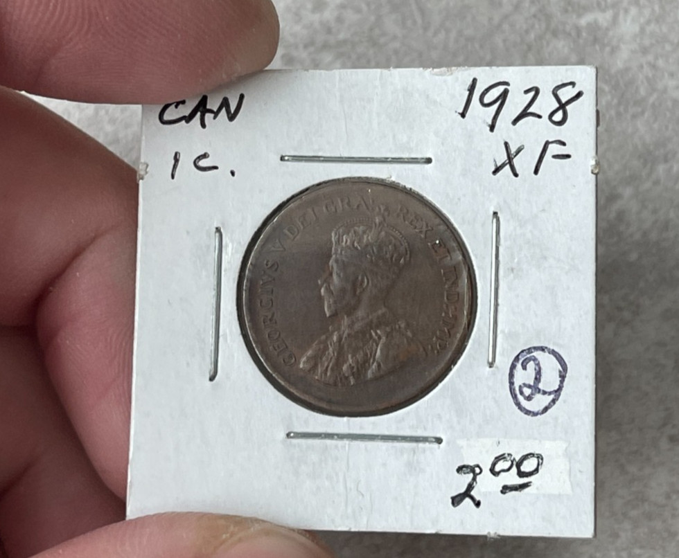 1928 Canada Small Cent - Residue L2