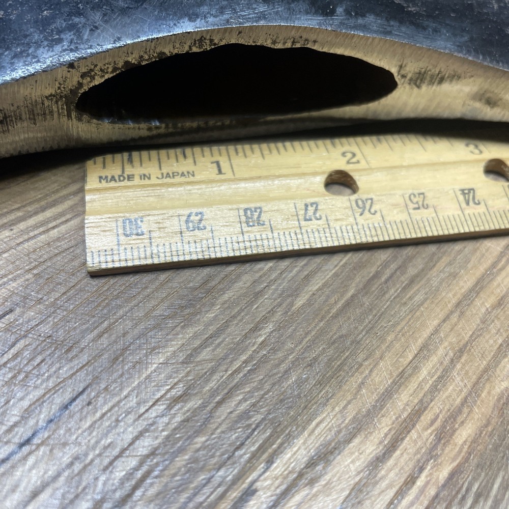 Vintage COLLINS Double Bit Axe Head 3 lbs. 1 oz.