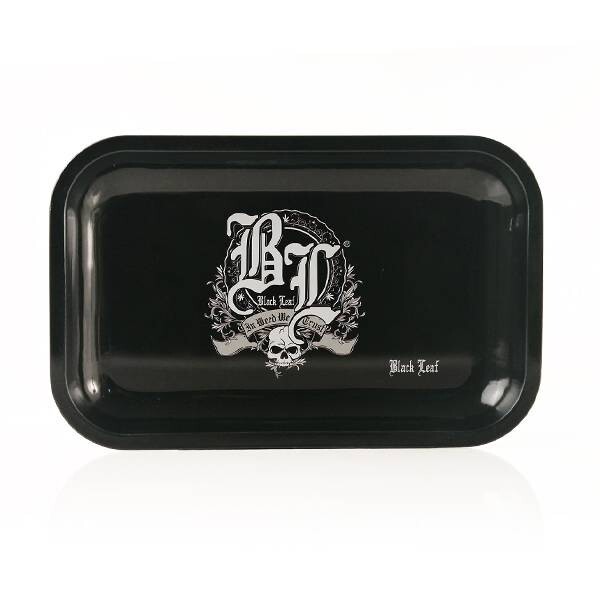 BL ROLLING TRAY 27.5X17.5CM - BLACK LEAF