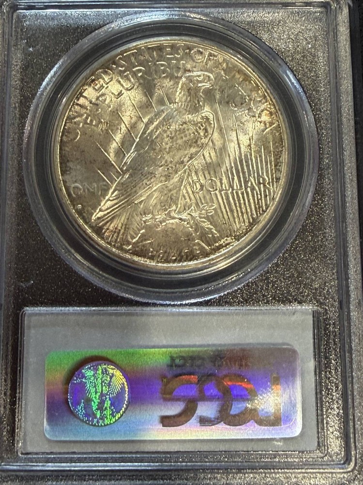 1934 D Peace Silver Dollar PCGS MS-63