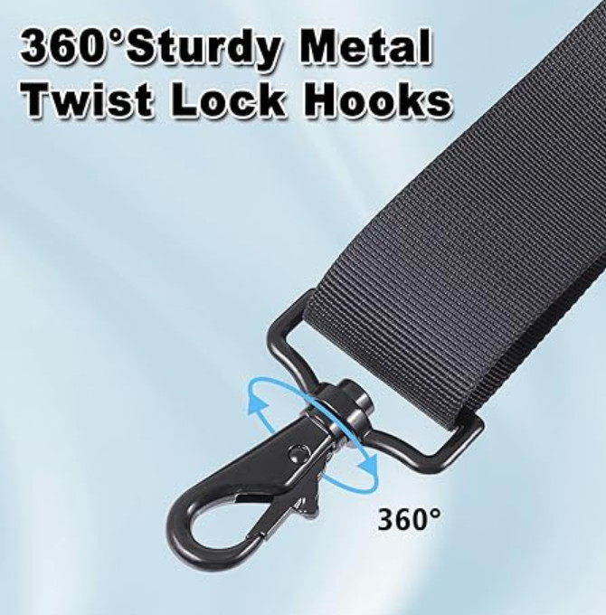 Shoulder Strap, 59” Luggage Shoulder Strap, Universal Bag Strap Replacement for