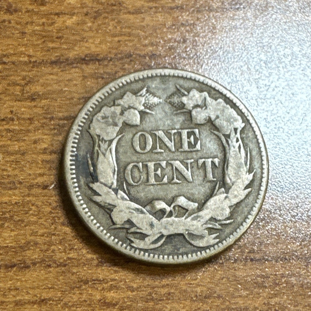 1857 Flying Eagle Cent Fine