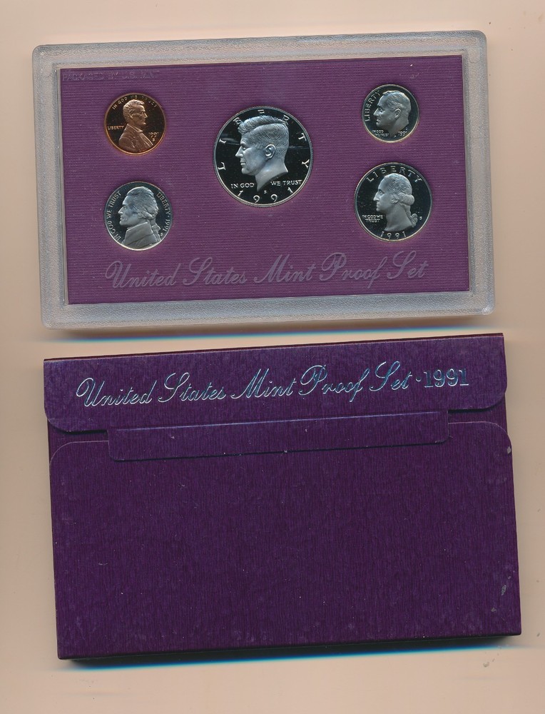 U.S. - 1991-S . PROOF SET - AS ISSUED - #A
