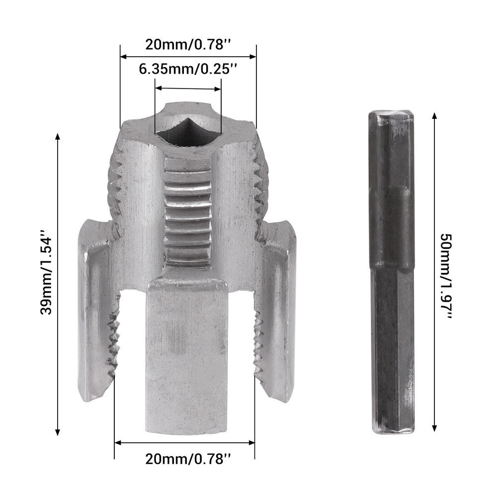 Integrated Internal & External Pipe Threading-Tool PVC Pipe Threader Cutting Kit