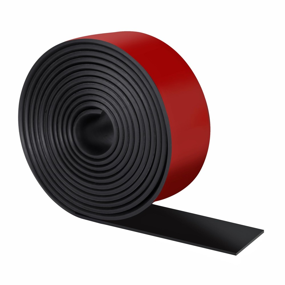 Self Adhesive Rubber Strips, Solid Neoprene Rubber Sheets Rolls Strips with A...