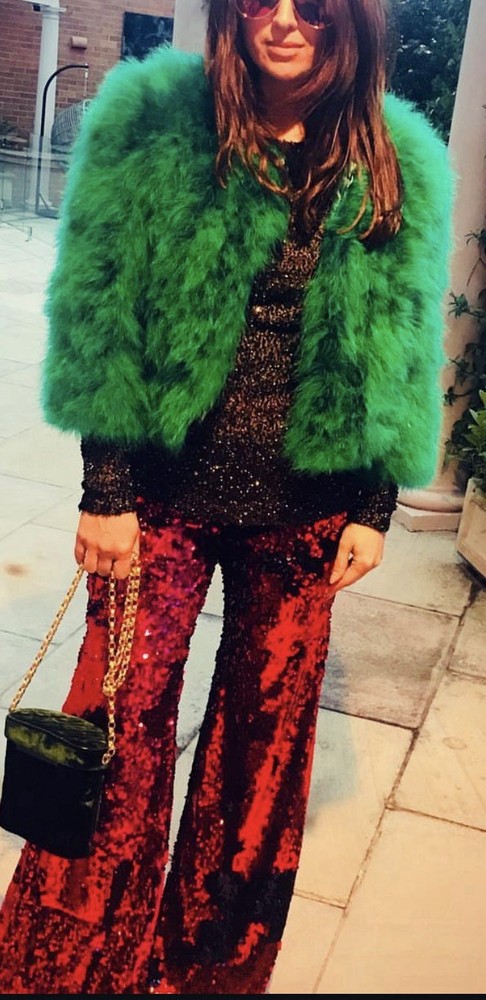 Ostrich Feather Jacket