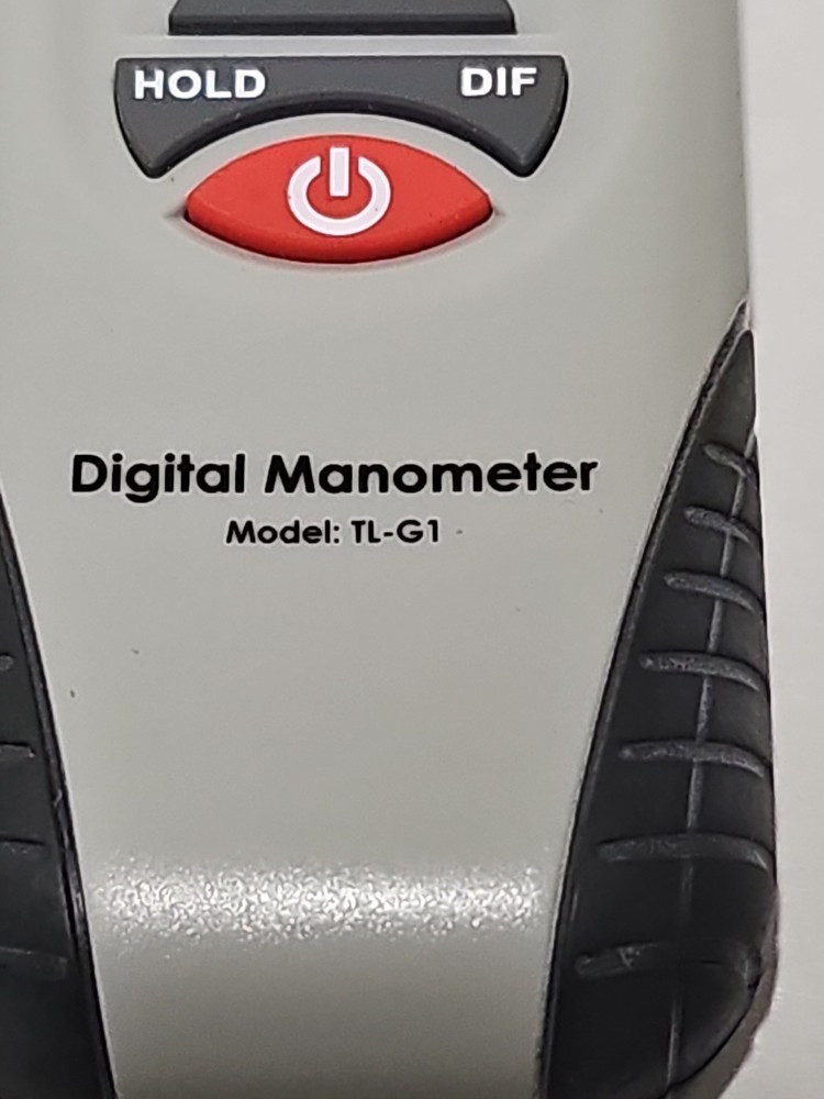 DIGITAL MANOMETER W/ CASE, OWNERS MANUAL , BOX TL-G1 TOOL , FIXKIT
