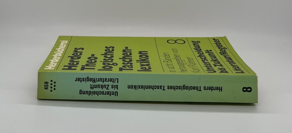 Herders Theological Pocket Dictionary / Volume 8