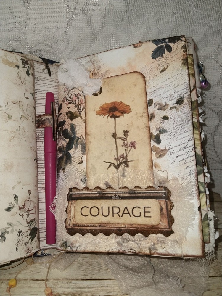 Eclectic Altered Book / Junk Journal