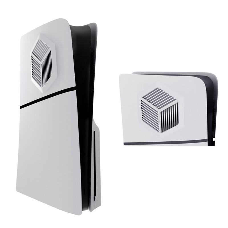 Protective Case Upper Cover Shell for PS5 Slim Disc Version Console Replacement