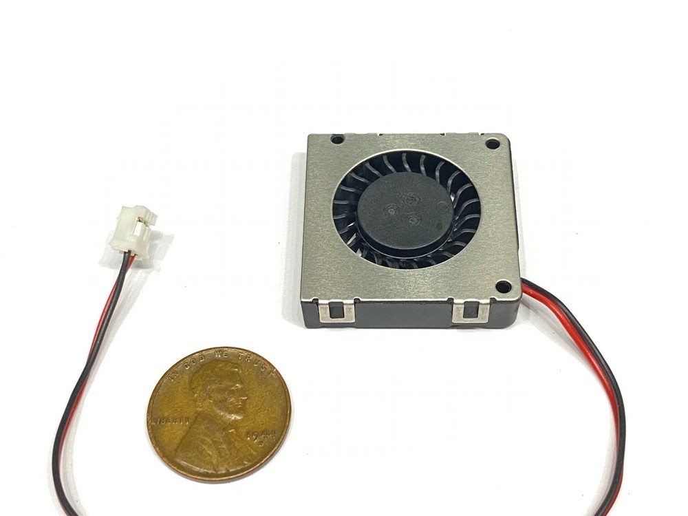 2 Pieces Blower fan 3007 5V 30mm 7mm 3cm mini small cpu 3d printer micro E20