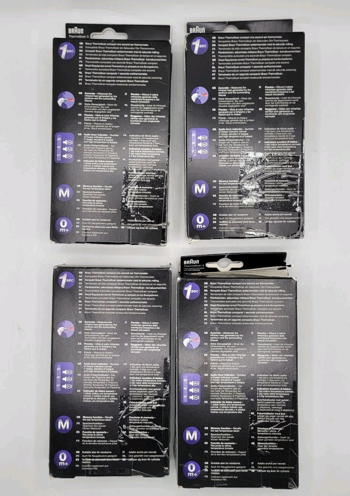 Braun ThermoScan 3 Compact Ear Thermometer