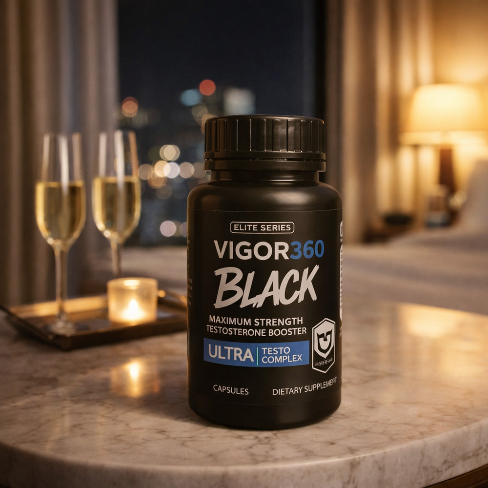 Black Vigor 360 Capsules Delay Ejaculation Climax Timing Pill Supplement Boost ⚡
