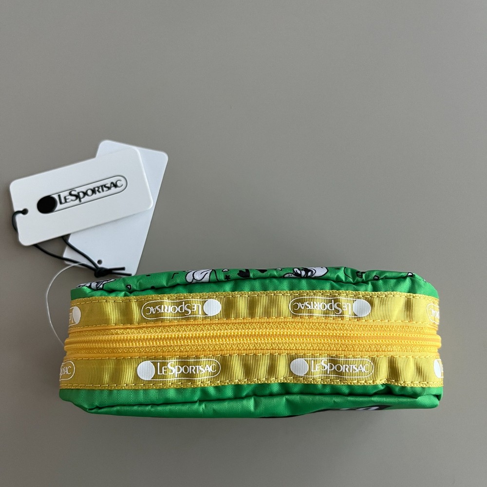 Lesportsac Disney Pluto Rectangular Cosmetic Bag NWT