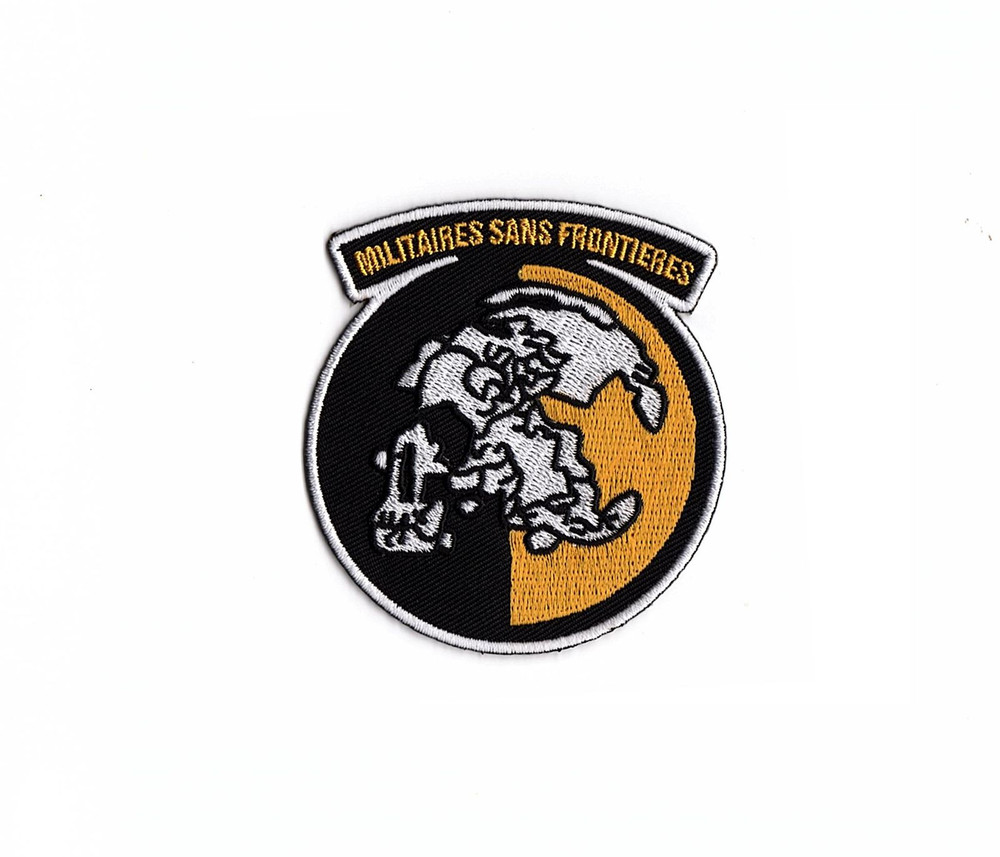 MSF (Militaire Sans Frontières) Hook and Loop Patch From Metal Gear Solid Peace