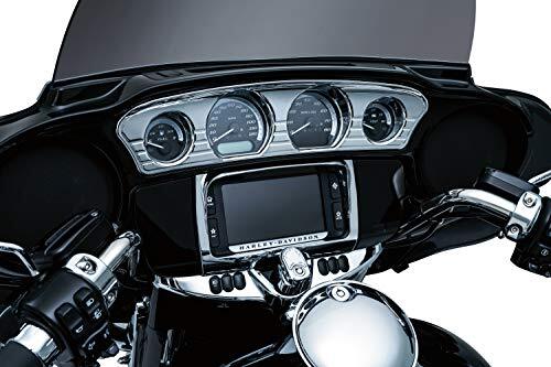 Kuryakyn Motorcycle Accessory: Switch Panel Frame Accent Trim Chrome