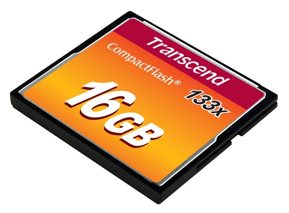 Transcend 16GB 133x Compact Flash 16 GB CF Memory Card