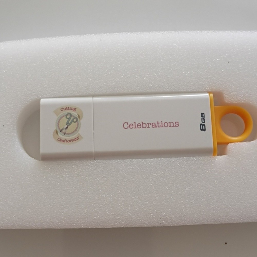 Cutting Craftorium Celebrations USB Celebrations Paper Crafts