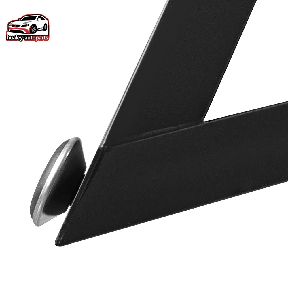 28''X-Shaped, 2PCs 440 Lbs Capacity, Black, Anti-Rust Iron, Baking Table Leg