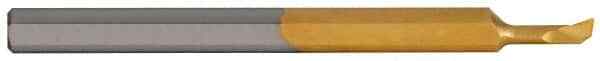 Carmex Solid Carbide Profile Boring Bar: 0.08" Min Bore Dia 0.2" Max Bore Depth