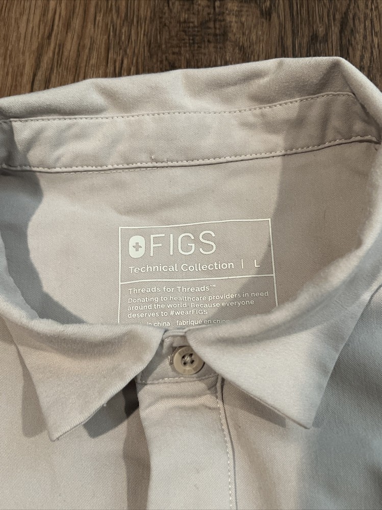 Figs technical collection threads for threads set Size M/L color Light grey