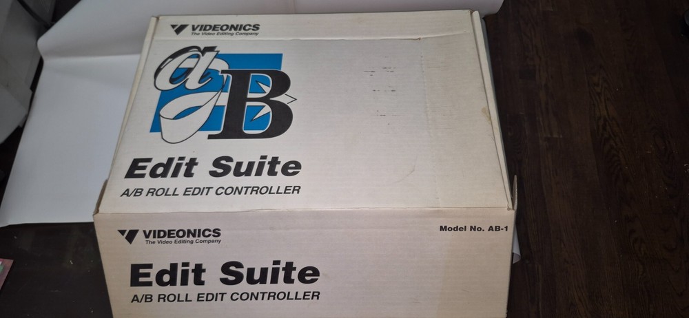 Videonics AB-1 Edit Suite A/B Roll Edit Controller Video Editor with power pack