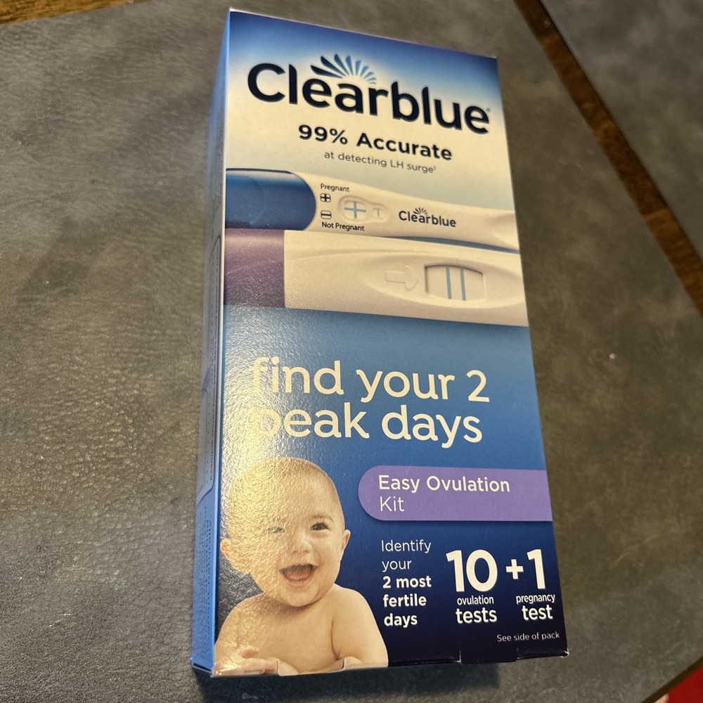 Clearblue Complete Starter Pregnancy Ovulation Kit - Blue
