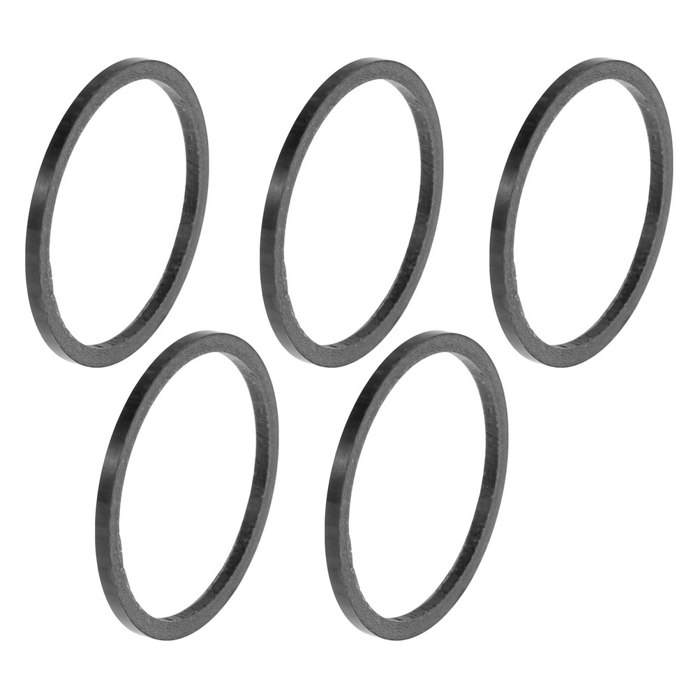 Handlebar Spacers 2mm 31.8mm 1-1/4" Carbon Black