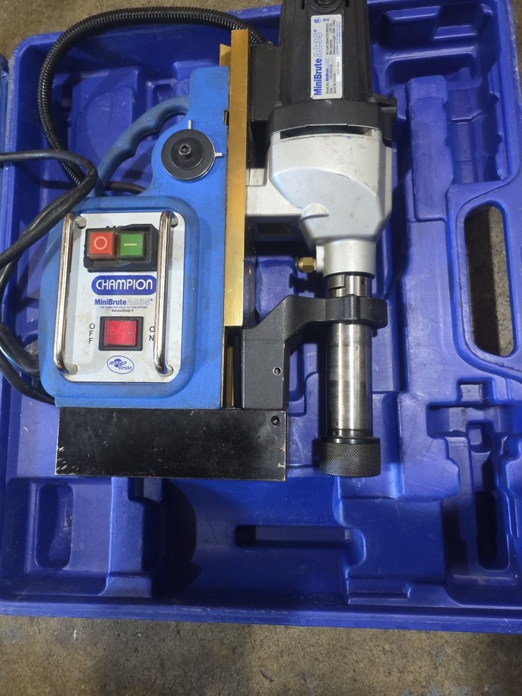 Champion Miniature AC35 The Complete Hole Cutting System Magnet