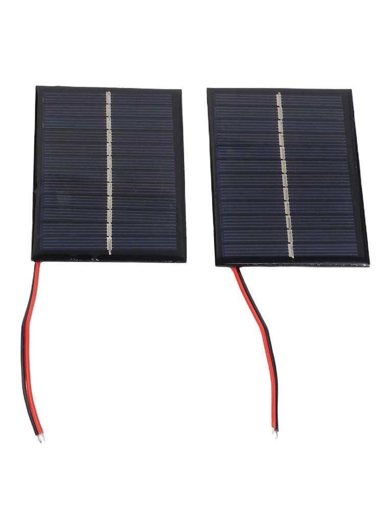 DIY Projects 6V Solar Panel 15CM Cable Compact Size 90*60*3MM Easy Installation