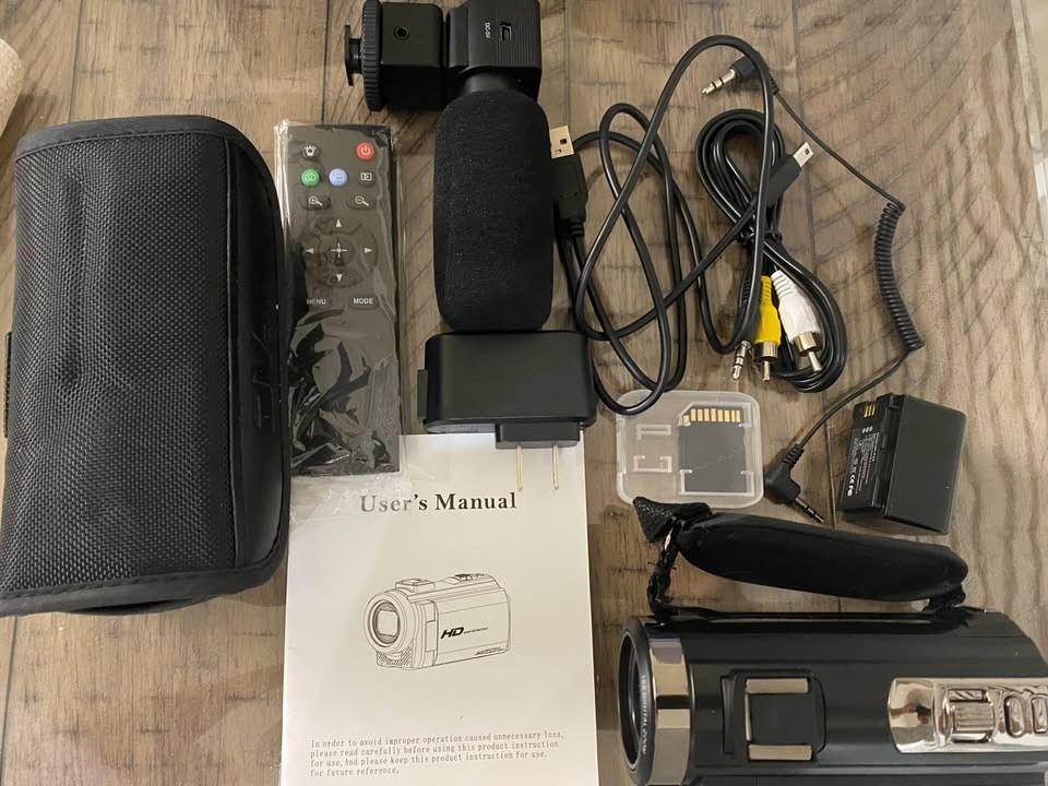 Digital camcorder sd card