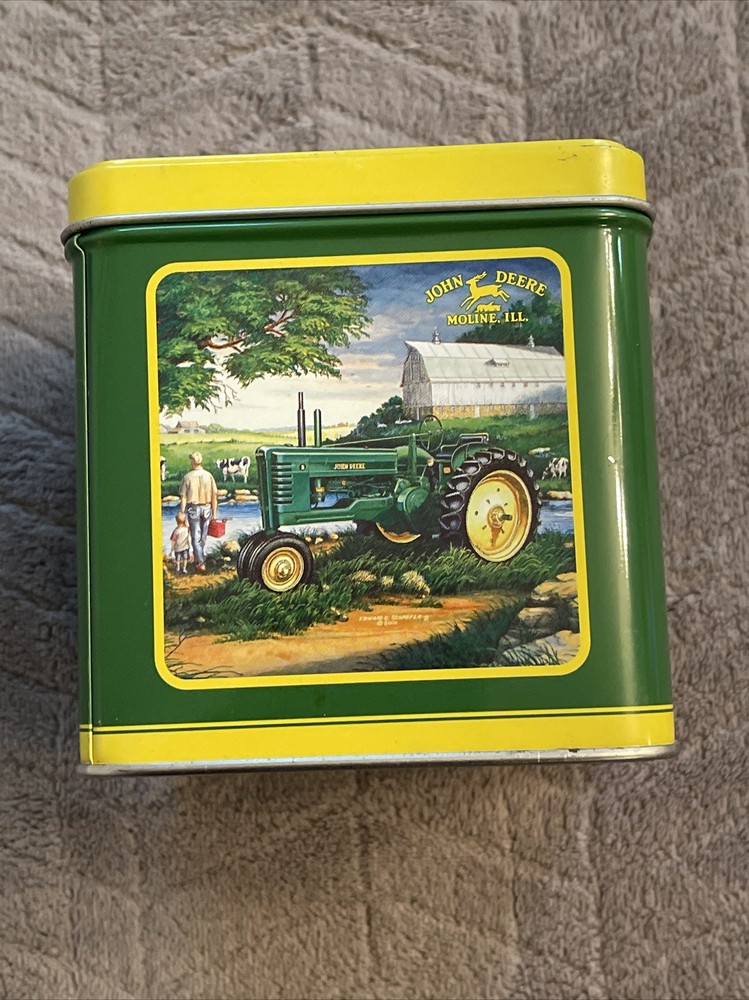 John Deere 2005 Spring Cube Tin Collector’s Tin