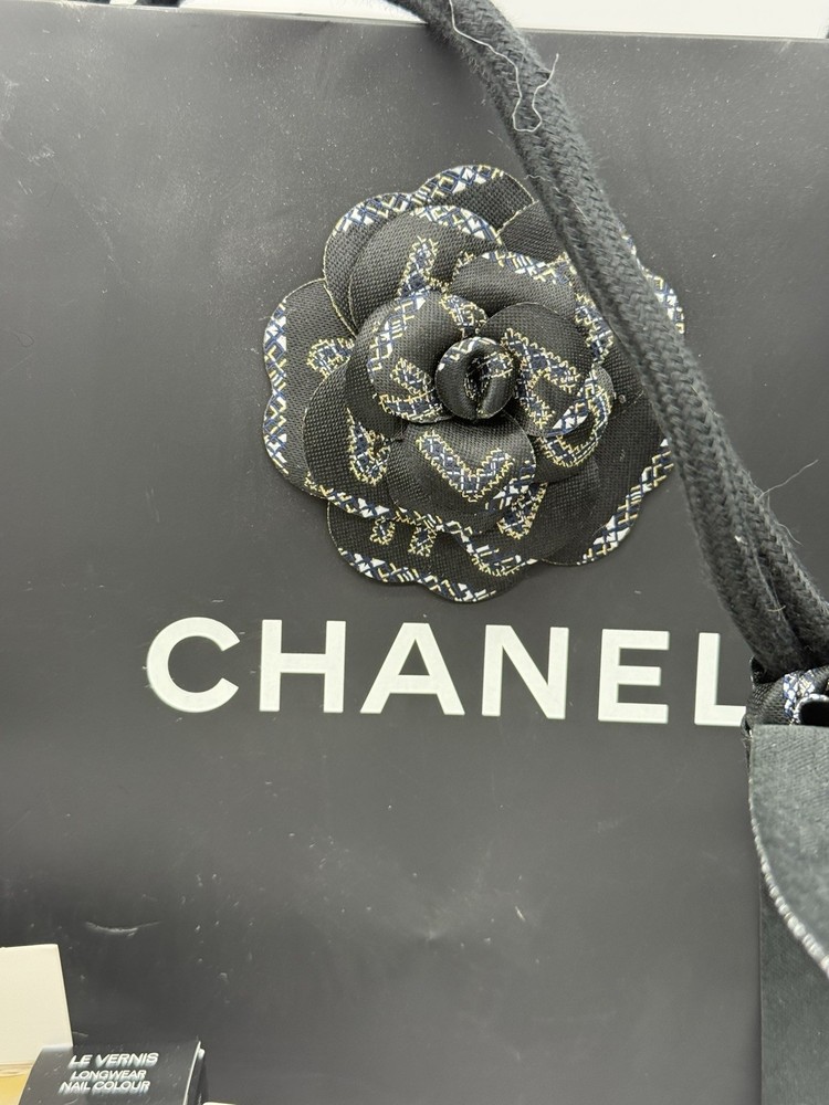Chanel Misc Lot Perfume Sample Box Bag Sticker Mascara Mirror
