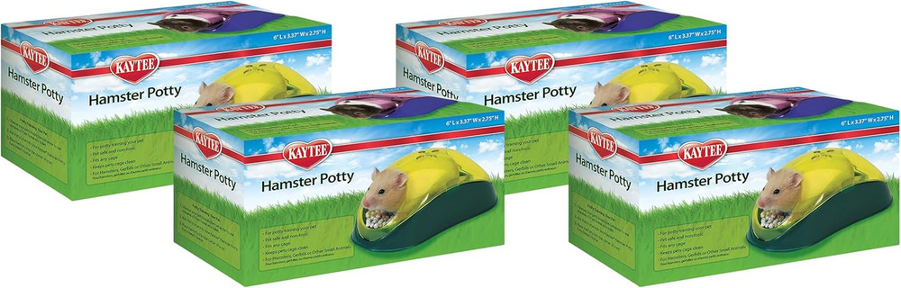 Hamster Potty Assorted (Pack of 4)