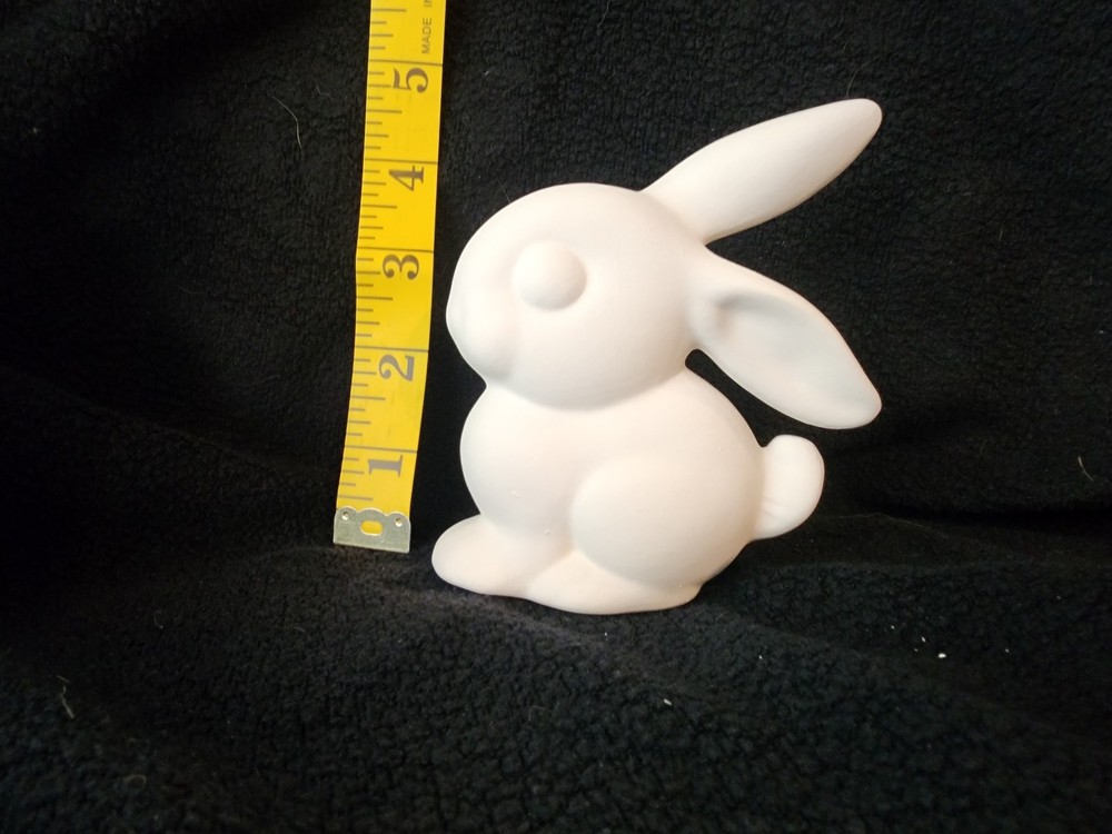 Ready to Paint Ceramic Bisque Adorable Easter Bunny