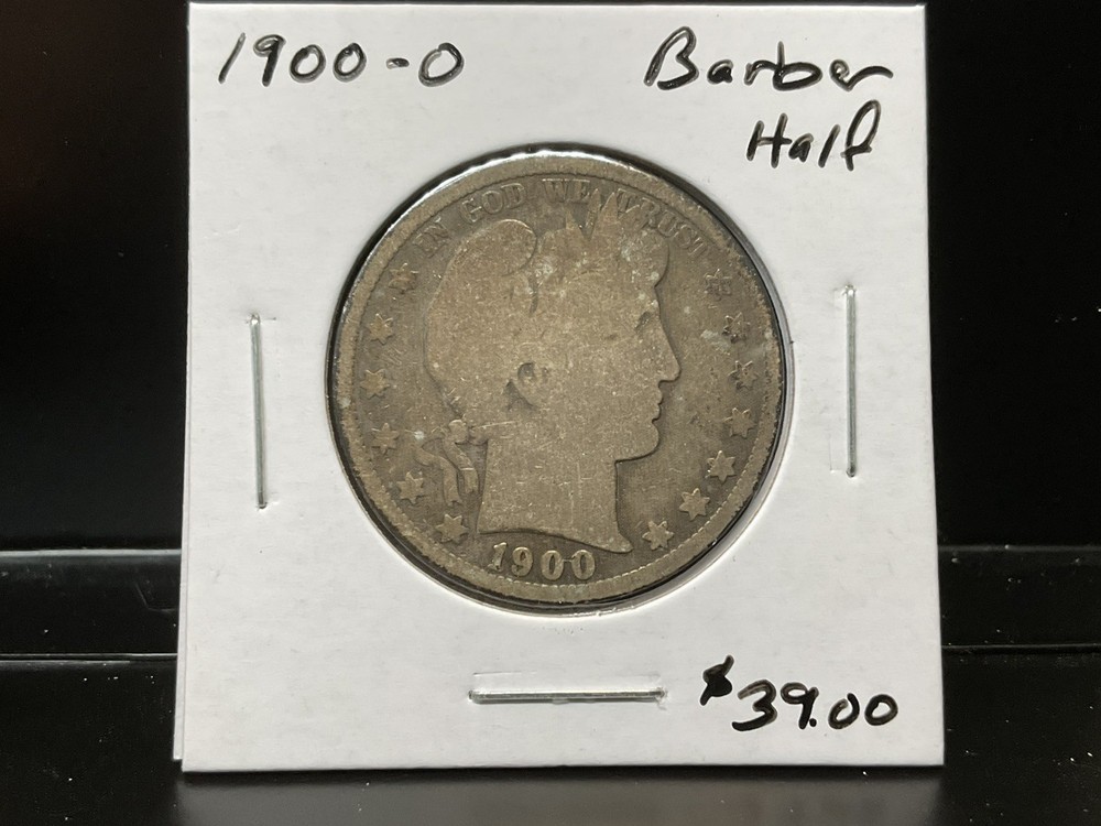 1900-O  Barber Half