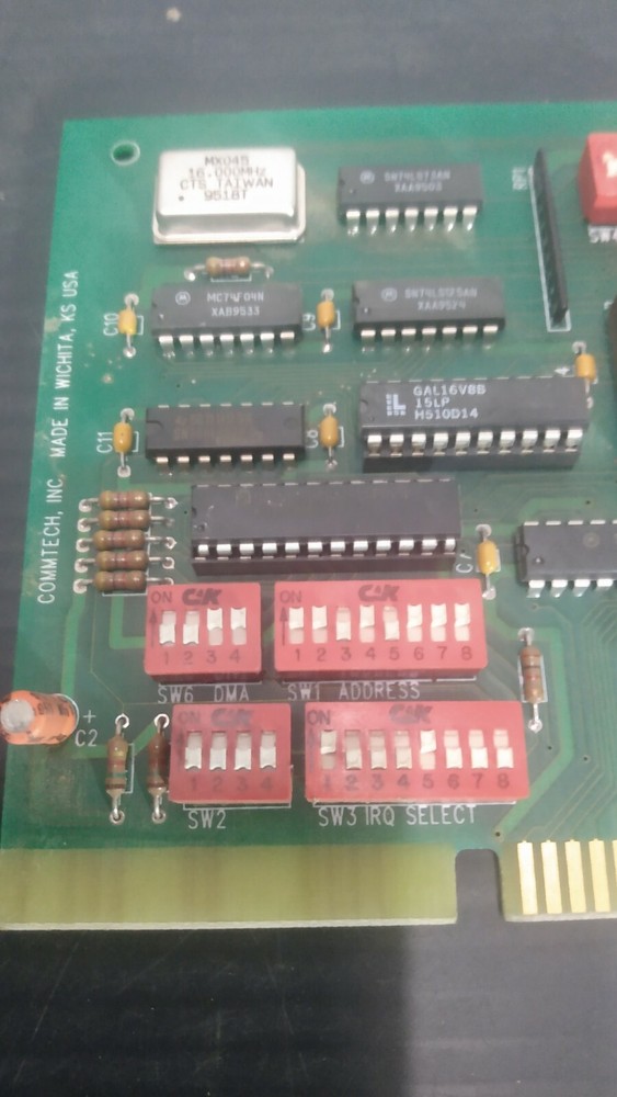 Commtech Inc Fastcom: HSCX 4 Mbit/S Synchronous Communication Adapter