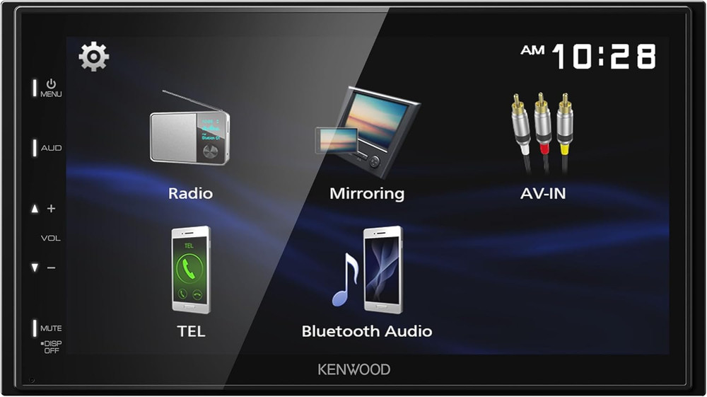 DMX150BT 6.8" Capacitive Touchscreen Digital Multimedia Receiver – Bluetooth, US