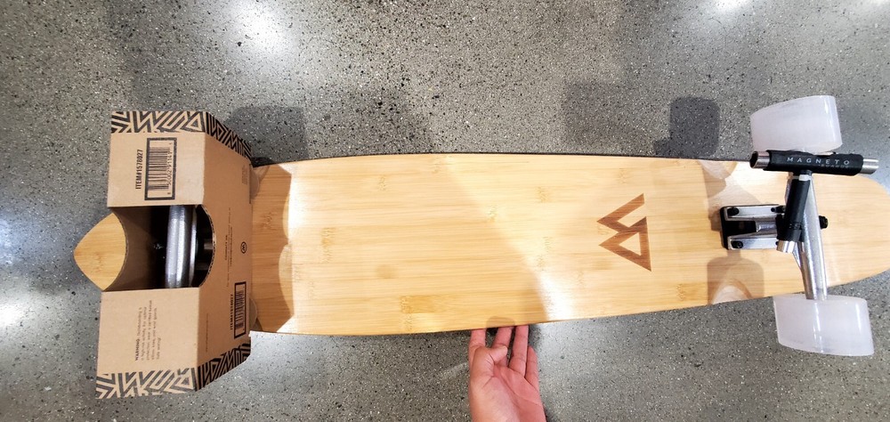 ✨️New ✨️Magneto Kicktail Cruiser Longboard