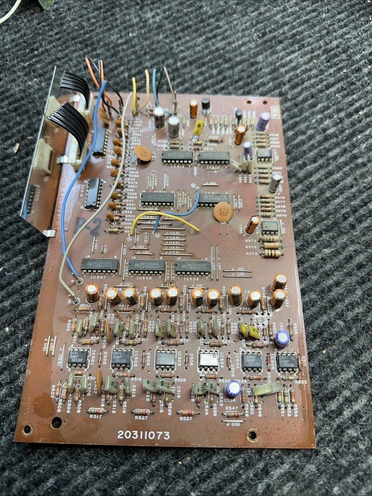 ADC Sound Shaper 30 EQ Main Circuit Board