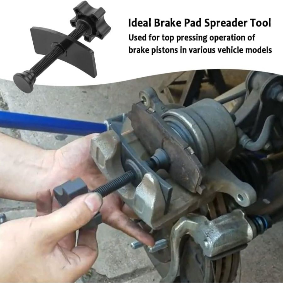 Car Brake Caliper Compression Tool, Heavy Duty Swivel Caliper Piston Compressor