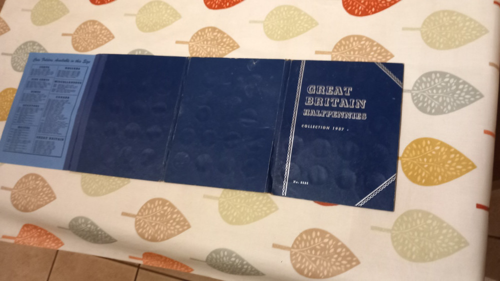 Whitman Halfpennies Set