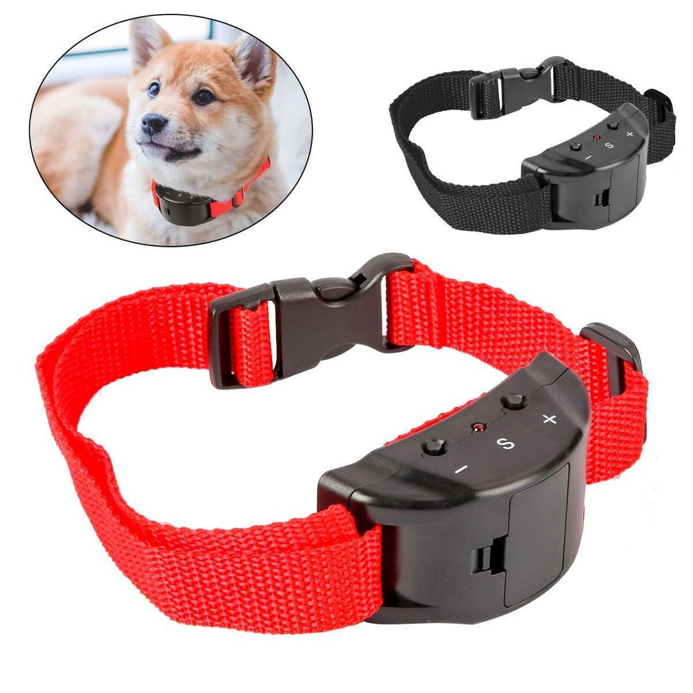 Automatic Electric Anti No Bark Dog Trainer Stop Barking Training Shock Collars