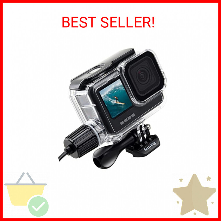 Suptig Waterproof Housing Case Waterproof Case Dive Case Charging Case Compatibl