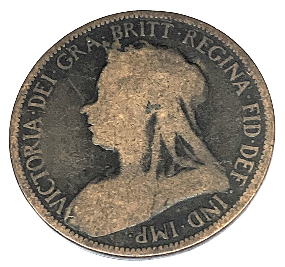 # C768 GREAT BRITAIN COIN, HALF PENNY 1896