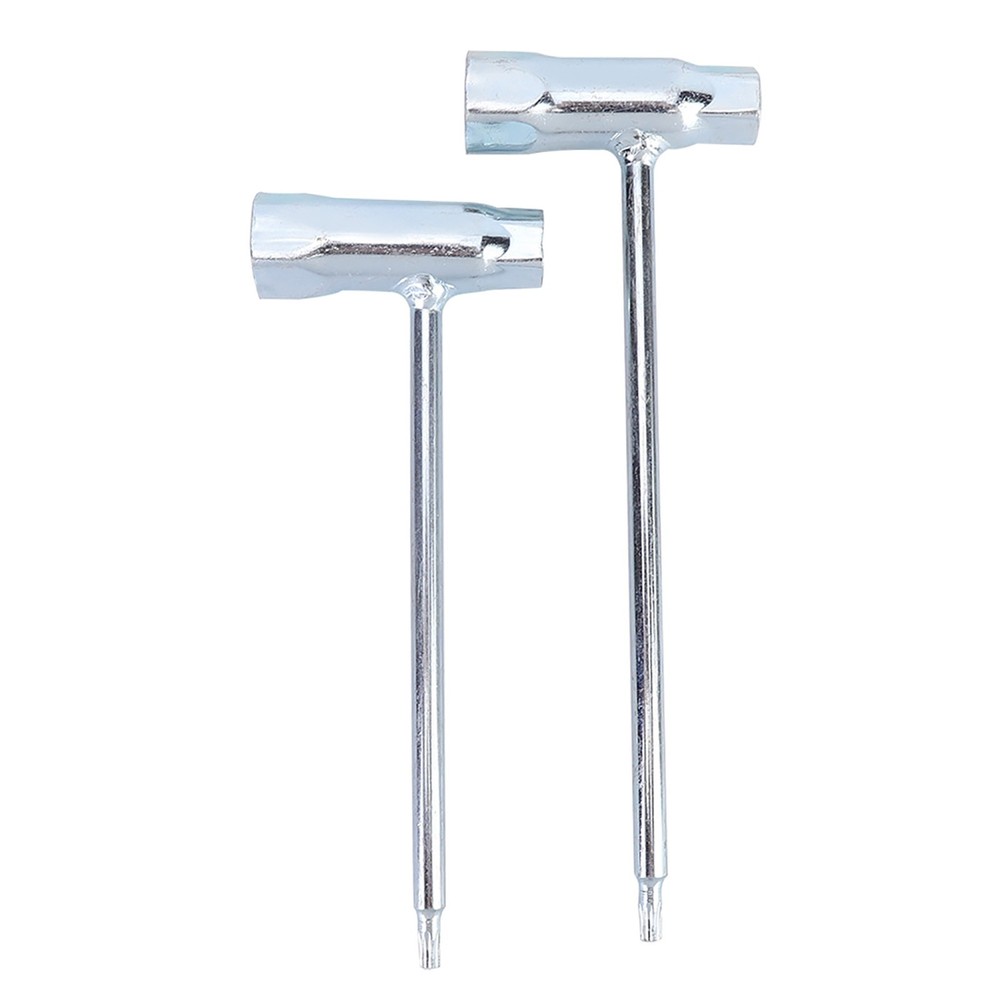 2pcs Spark Plug Spanner T‑Handle Socket Wrench For Chainsaws Popular