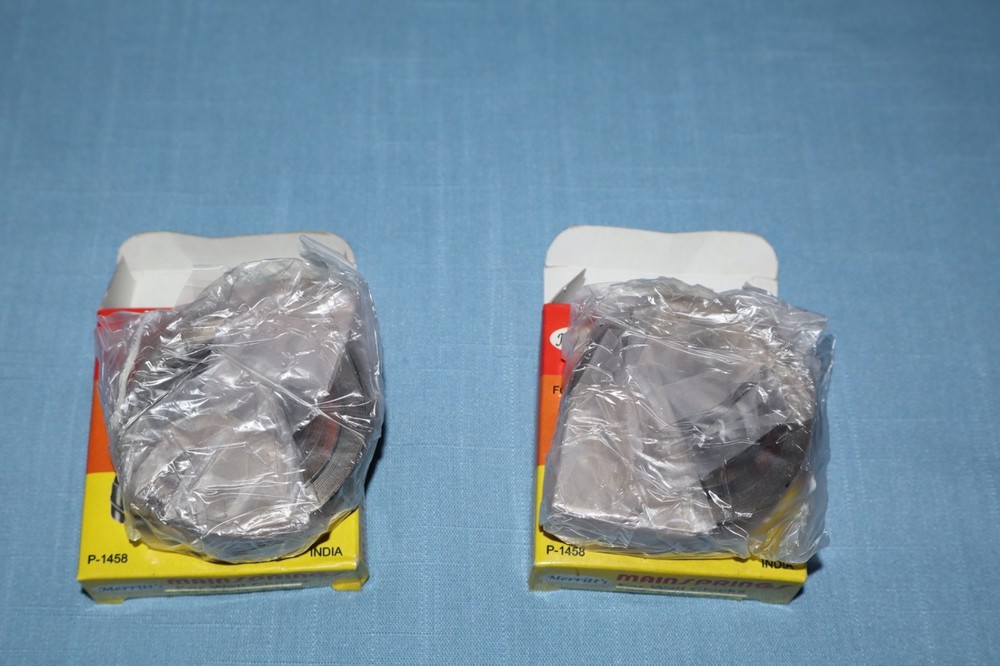 Wall Clock Mainsprings 8 Day 3/4''x 0.18''x 96'' Loop End